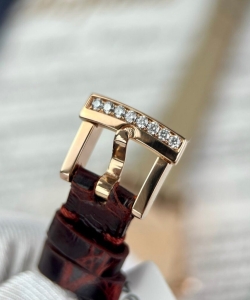 chopard with moissanite diamonds 18k gold wrapped 34mm