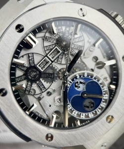 hublot aerofusion moonphase skeleton mechanical 45mm