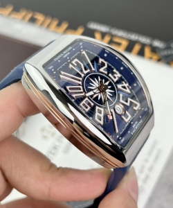 franck muller v45 blue 45mm