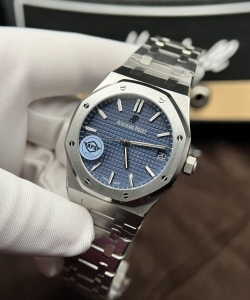 audemars piguet royal oak 15500st blue dial aps 41mm