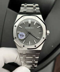 audemars piguet royal oak 15500st gray dial 41mm