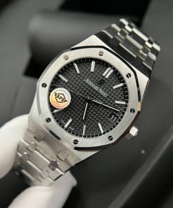 audemars piguet royal oak 15500st black dial 41mm