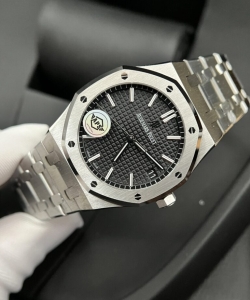 audemars piguet royal oak 15500st black dial 41mm