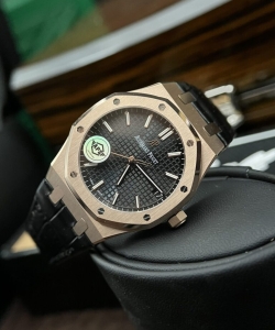 audemars piguet royal oak 15500or leather strap 41mm