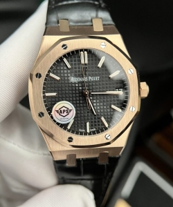 audemars piguet royal oak 15500or leather strap 41mm