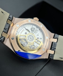 audemars piguet royal oak 15500or leather strap 41mm