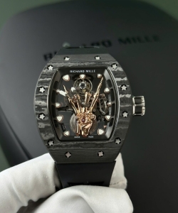 Richard Mille rm66 flying tourbillon carbon 42.7×49.9mm