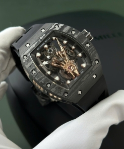 Richard Mille rm66 flying tourbillon carbon 42.7×49.9mm