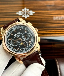 Patek Philippe perpetal calendar 5270 leather strap 41mm