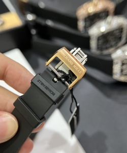 Richard Mille rm67-01 rose gold rubber strap 40mm