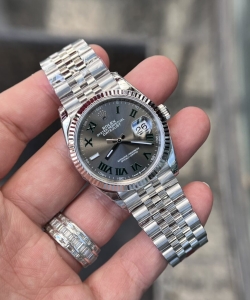 Rolex datejust 126234 wimbledon dial 36mm