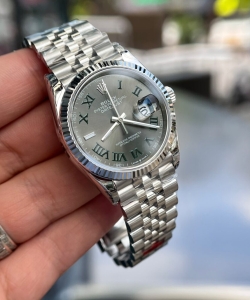 Rolex datejust 126234 wimbledon dial 36mm