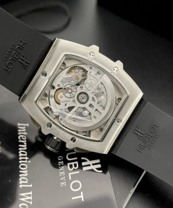 hublot spirit of big bang titanium rubber strap 42mm