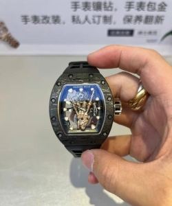 Richard Mille rm66 custom tourbillon carbon 18k gold wrapped vip 42.7mm