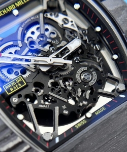 Richard Mille rm35-02 custom full carbon case blue bbr 44mm