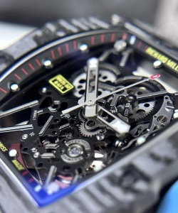 Richard Mille rm35-02 custom full carbon case blue bbr 44mm