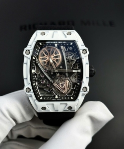 Richard Mille rm27-05 rafael nadal white carbon case 37.25 47.25mm