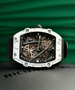 Richard Mille rm27-05 rafael nadal white carbon case 37.25 47.25mm