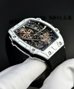 Richard Mille rm27-05 rafael nadal white carbon case 37.25 47.25mm