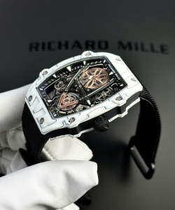 Richard Mille rm27-05 rafael nadal white carbon case 37.25 47.25mm