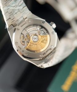 audemars piguet 15454 fosted gold grey dial 37mm