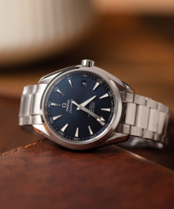 omega seamaster aqua terra black dial 41mm