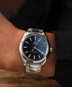 omega seamaster aqua terra black dial 41mm