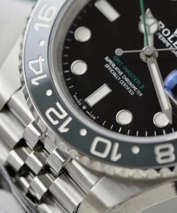 Rolex gmt-master ii 126710grnr black dial 41mm