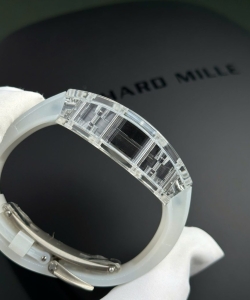 Richard Mille rm055 sapphire crystal rubber strap 45mm