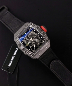 Richard Mille rm35-01 carbon case fabric nato strap 45mm