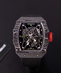 Richard Mille rm35-01 carbon case fabric nato strap 45mm