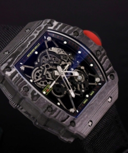 Richard Mille rm35-01 carbon case fabric nato strap 45mm