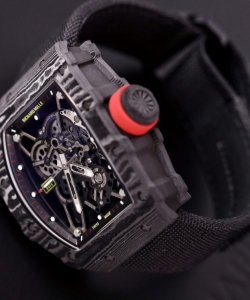 Richard Mille rm35-01 carbon case fabric nato strap 45mm