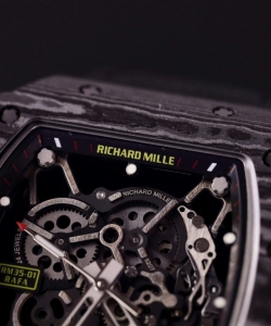 Richard Mille rm35-01 carbon case fabric nato strap 45mm