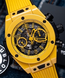 hublot big bang unico ceramic yellow bbf 42mm