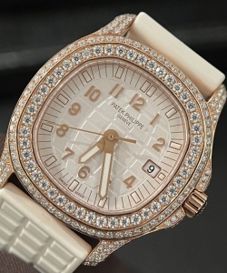 Patek Philippe 5067 gold wrapped + moissanite diamonds custom 35.5mm