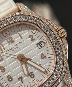 Patek Philippe 5067 gold wrapped + moissanite diamonds custom 35.5mm