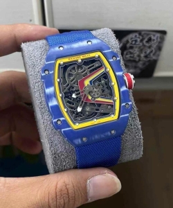 Richard Mille rm67-02 blue carbon weight 37 grams 38.7 47.52mm