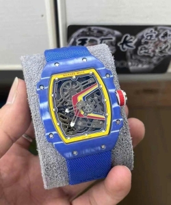 Richard Mille rm67-02 blue carbon weight 37 grams 38.7 47.52mm