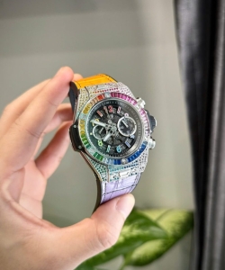 hublot big bang unico rainbow titanium 45mm