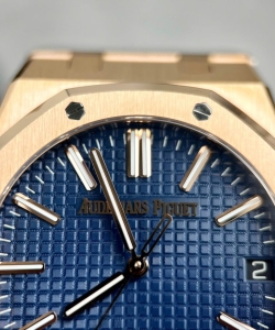 audemars piguet 15500 blue dial 41mm