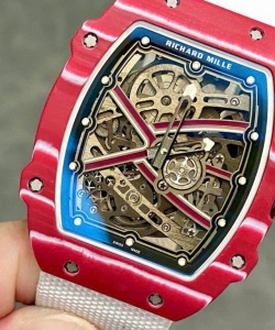 Richard Mille rm67-02 red carbon weight 37 grams 38.7 47.52mm