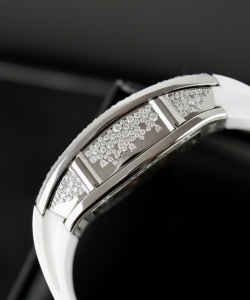 Richard Mille rm007 white custom full moissanite diamonds hong kong 36mm