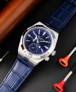 vacheron constantin overseas dual time 7900v blue dial 41mm