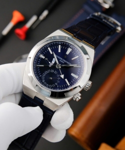 vacheron constantin overseas dual time 7900v blue dial 41mm