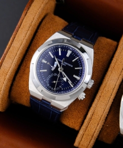 vacheron constantin overseas dual time 7900v blue dial 41mm