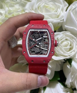 Richard Mille rm67-02 red carbon weight 37 grams 38.7 47.52mm