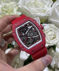 Richard Mille rm67-02 red carbon weight 37 grams 38.7 47.52mm