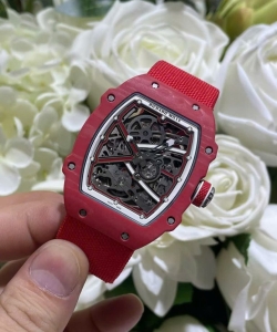 Richard Mille rm67-02 red carbon weight 37 grams 38.7 47.52mm