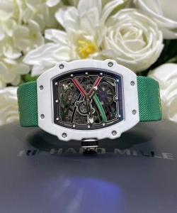 Richard Mille rm67-02 white carbon weight 37 grams 38.7 47.52mm